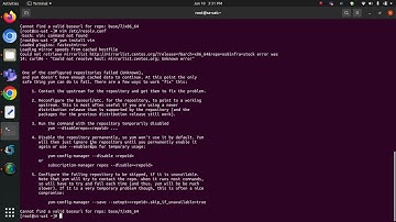 How to resolve issue like  could not resolve mirrorlist centos org  Unknown error