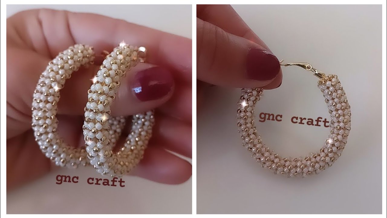 CHENİLLE TEKNİĞİ İLE KÜPE YAPIMI  EARRİNG MADE WİTH THE CHENİLLE  TECHNİQUE