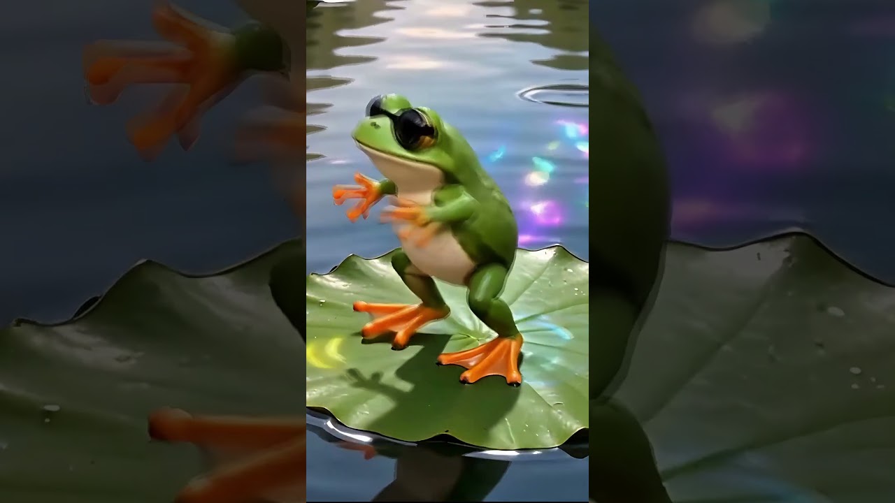 Cool Rapper Frog 