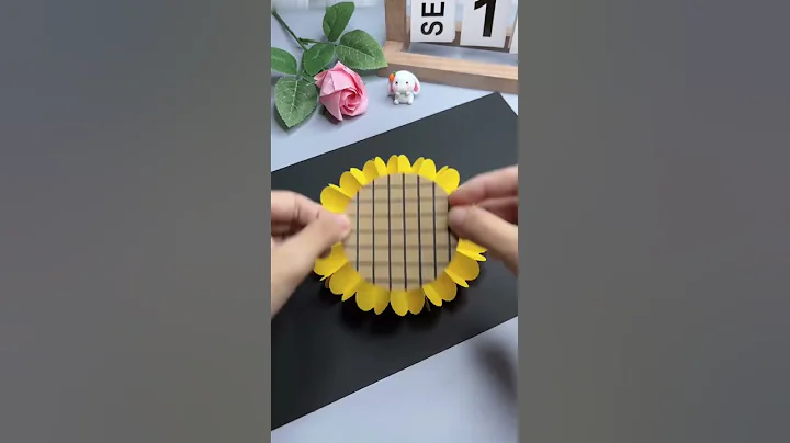 簡單好看的向日葵花束，學會了教師節送給老師#親子手工 #教師節禮物 #幼兒園手工 #教師節手工 - 天天要聞