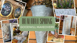 Famous Beautiful NEW Spring Goodwill Makeovers/Home Decor Thrift Flips/Home Decor on a Budget Net Worth