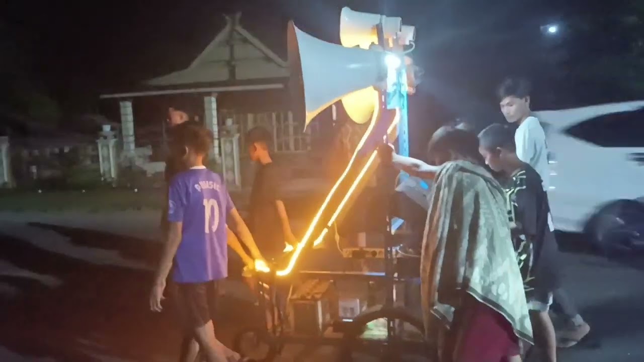 Asyiknya Musik Patrol Remaja LAPALOPO Kelurahan Manarang Kabupaten Pinrang