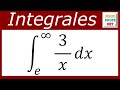 INTEGRALES IMPROPIAS - Ejercicio 2