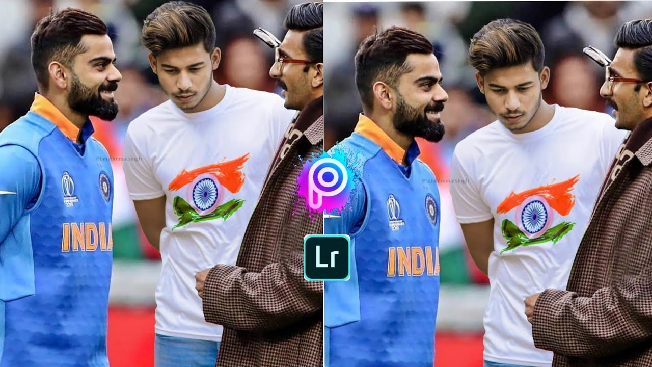 15 August new photo editing himmat singh & Virat Kohli 15 August photo editing 