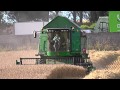 Harvest 2017 John Deere W540 Combine Harvester