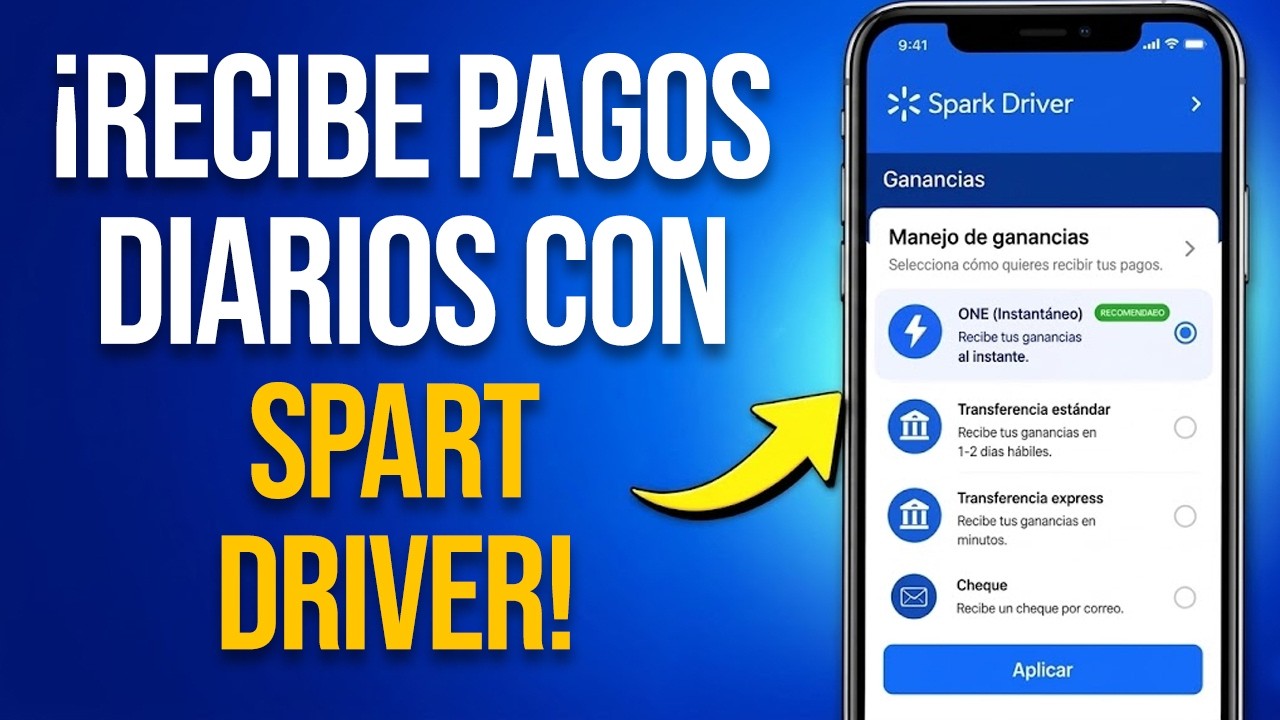 Cómo activar pagos diarios en Spart Driver
