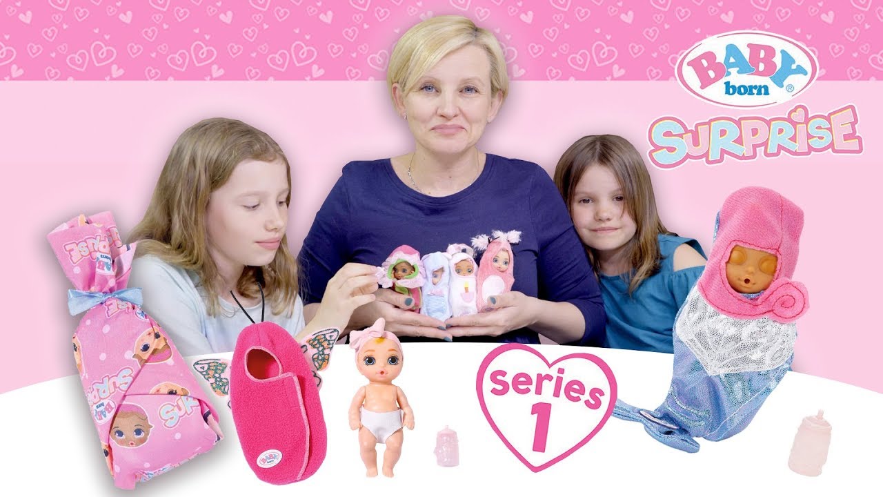 Bobasy niespodzianki - BABY BORN SURPRISE, Jakie nam się trafią?