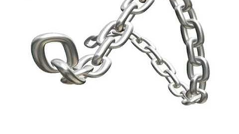 3D Max: chains in movement