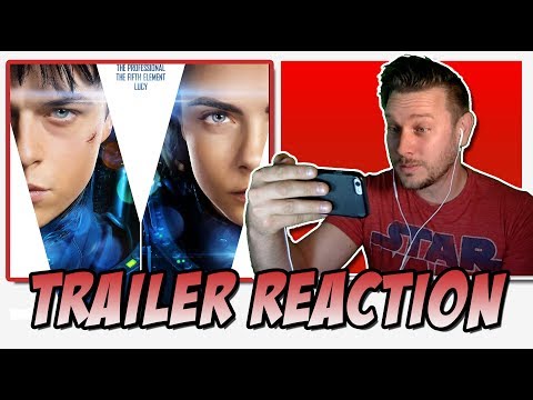 Valerian and the City of a Thousand Planets Trailer Reaction Valérian et la Cité