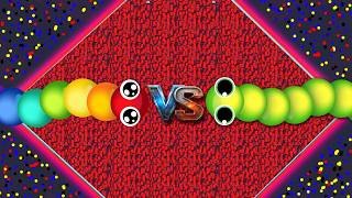 OMG 🐍 KING SPROUT VS BOSS KING RAINBOA 🌈 FIGHT 🐍 BEST EPIC SNAKE IO GAMEPLAY 🐍 #snakeio screenshot 3