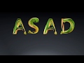 Asads name animation asad m asad