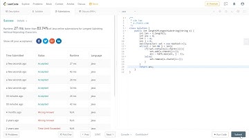 Leetcode 3. Longest Substring Without Repeating Characters