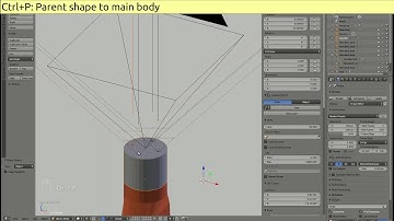 Virtual Robotic Arm (Blender)-8: Modeling of the vision inspection tool