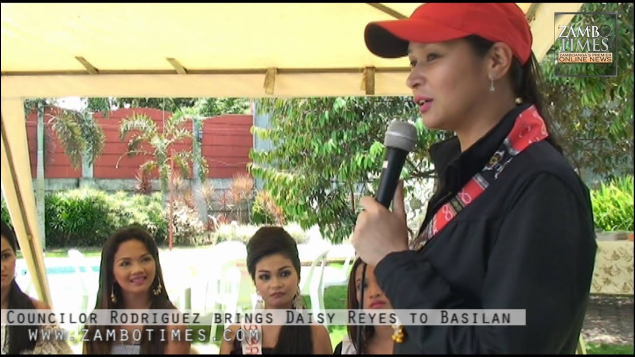 Councilor Rodriguez brings Daisy Reyes to Basilan Island YouTube