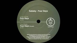 Subsky Four Days Original Mix