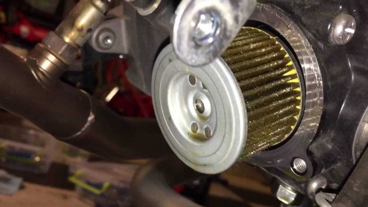 Kawasaki Z125 Pro - Oil - YouTube