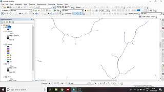 Extraction of drainage network from Digital Elevation Model