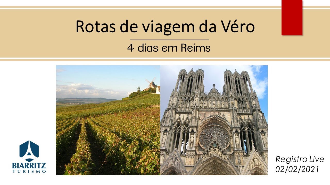 Rotas de Viagem da Véro em Reims