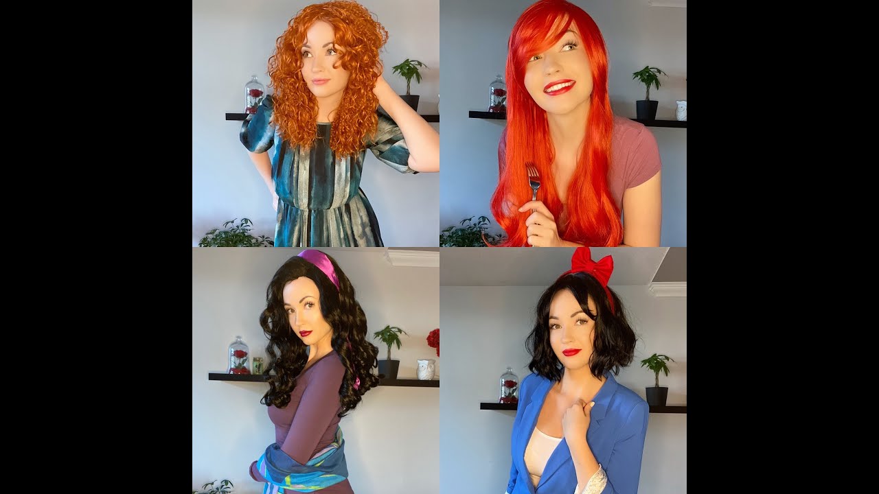 INH x Disney Wig Haul | Unboxing and Try On