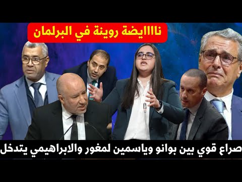 نايضة تشعلات بين عبدالله بوانو وياسمين لمغور وتدخل الأبراهيمي حول خروقات التغطية الصحية والمصحات
