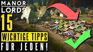 15 Important Tips & Tricks for Beginners! | Manor Lords | Beginner's Tutorial screenshot 3