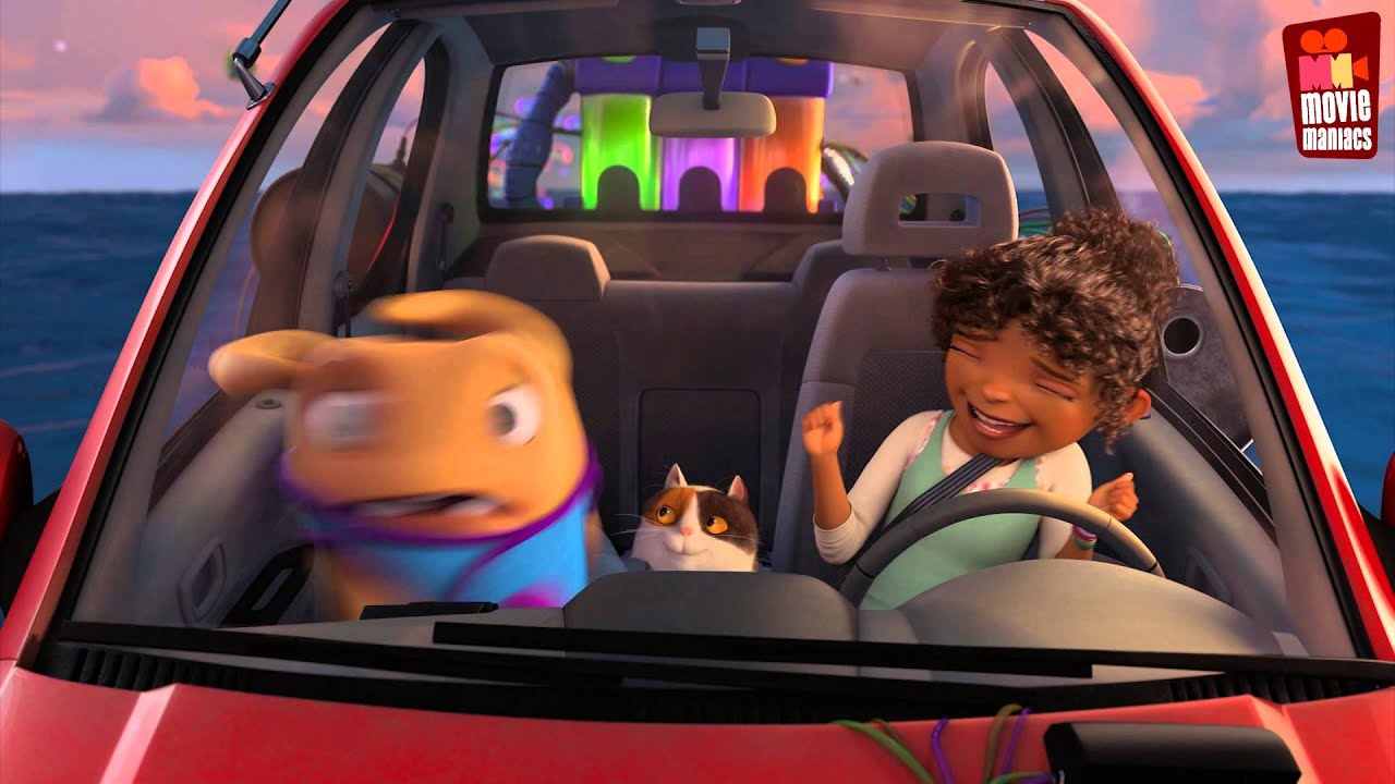 Home FIRST LOOK dancing (2015) Jim Parsons Rihanna Steve Martin YouTube