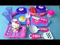 6 MINUTES SATISFYING WITH UNBOXING PURPLE KITCHEN SET TOYS | TOYS ASMR no music