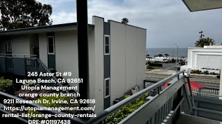 Irvine Property management company 245 Aster St #9Laguna Beach, CA 92651
