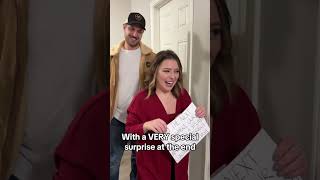 Scavenger Hunt Ends In Proposal😍🩷💙 #Proposal #Proposalideas #Couplegoals