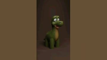 cute dinosaur 3d modeling #digitalmalayalam #blender #animation #3danimation