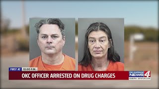 OKC officer arrested on drug charges