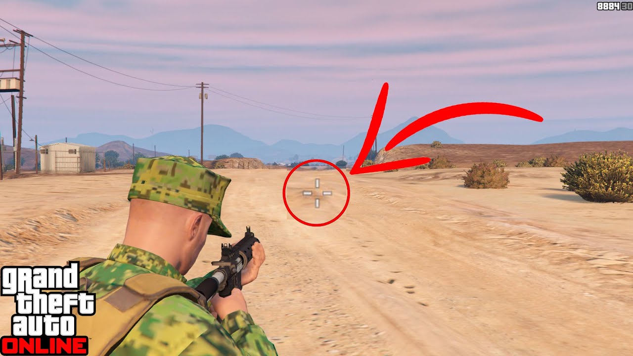 COMO PONER PUNTERIA ASISTIDA O LIBRE EN GTA V ONLINE - CAMBIAR DE