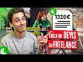 Comment faire un devis en freelance tape par tape