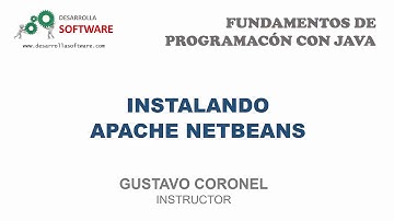 #DesarrollaSoftware - #UDEMY - Instalación de #Apache #NetBeans 11.3
