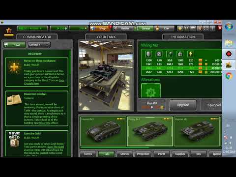 Tanki Online  New accaunts  Garage   მერამდენე აქაუნთია ?