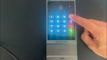 Factory resetting a Fanvil intercom unit (i64)