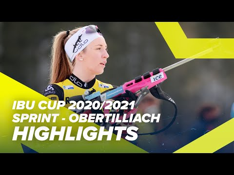 Obertilliach Highlights Women Sprint IBU Cup 2020/2021