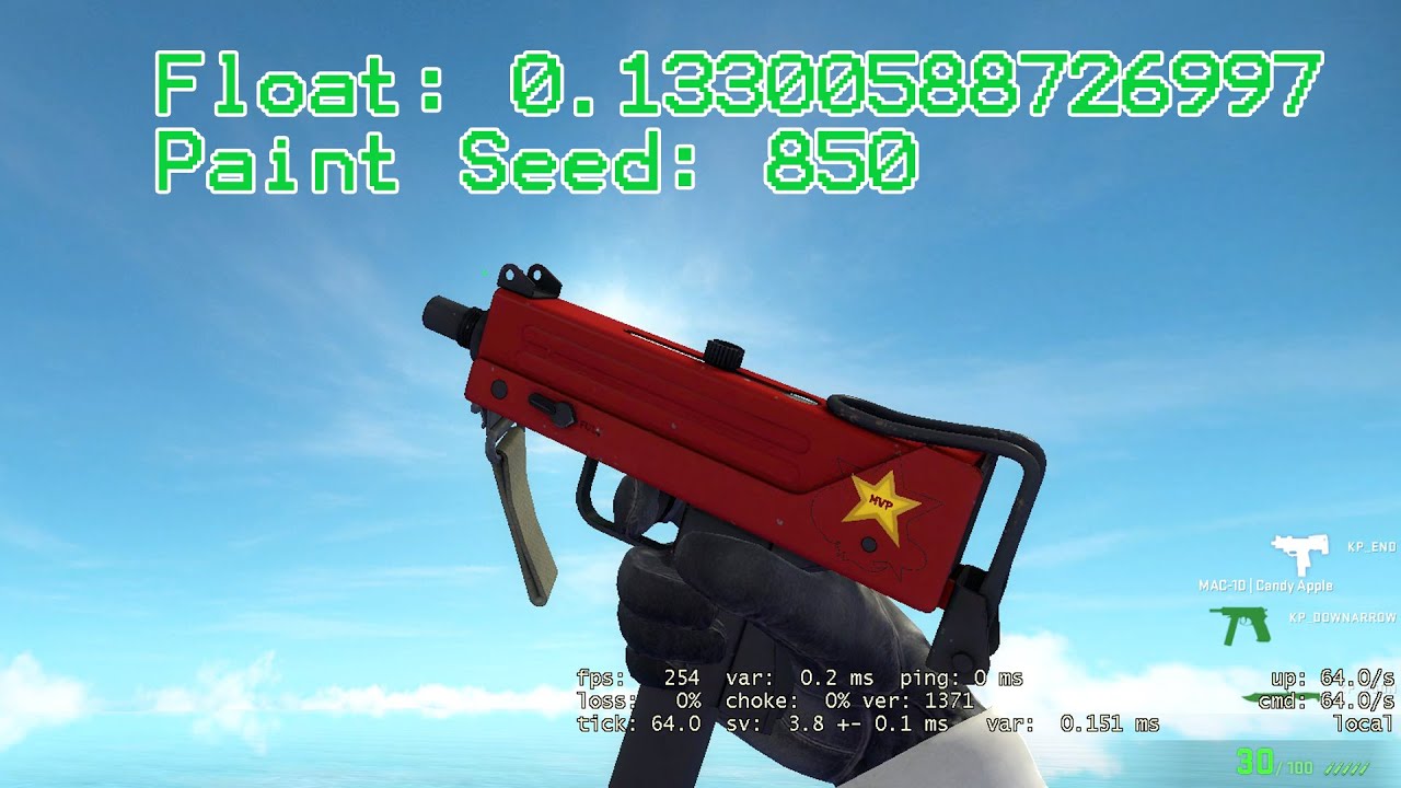 #Short CSGO : MAC-10 | Candy Apple Minimal Wear SHOWCASE AND GAMEPLAY ...