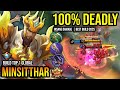 MINSITTHAR BEST BUILD 2025 | BUILD TOP 1 GLOBAL MINSITTHAR GAMEPLAY | MOBILE LEGENDS✓
