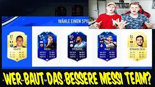 Fifa 19: 95 Messi TOTGS Battle! Wer baut das bessere MESSI Fut Draft vs. Bruder! - Ultimate Team