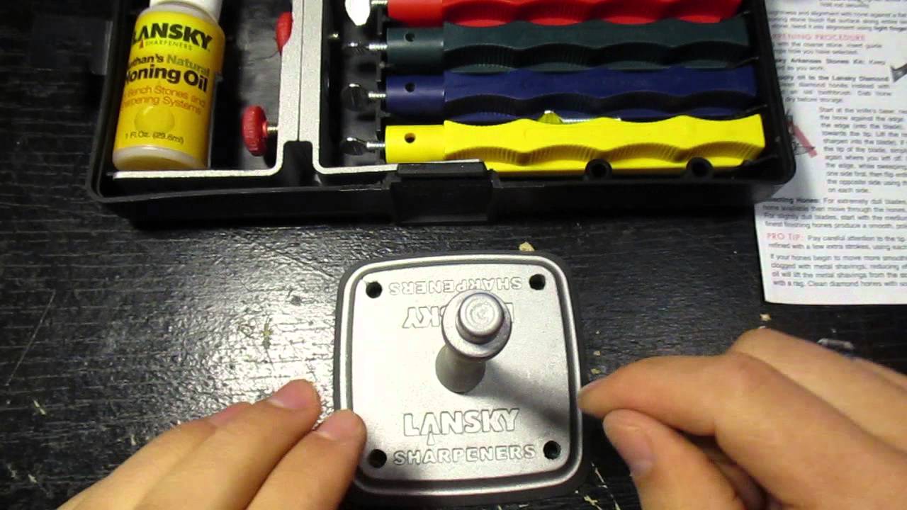 Lansky Sharpening System Review YouTube