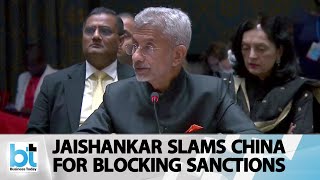 EAM Jaishankar Slams China At UNSC Over Blocking Sanctions Of Terrorists