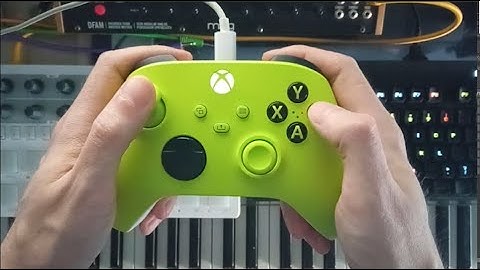 Using a game controller to play music 3