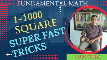 1-1000 Square In 5 Seconds |Best Square Tricks |Vedic Math Inspired