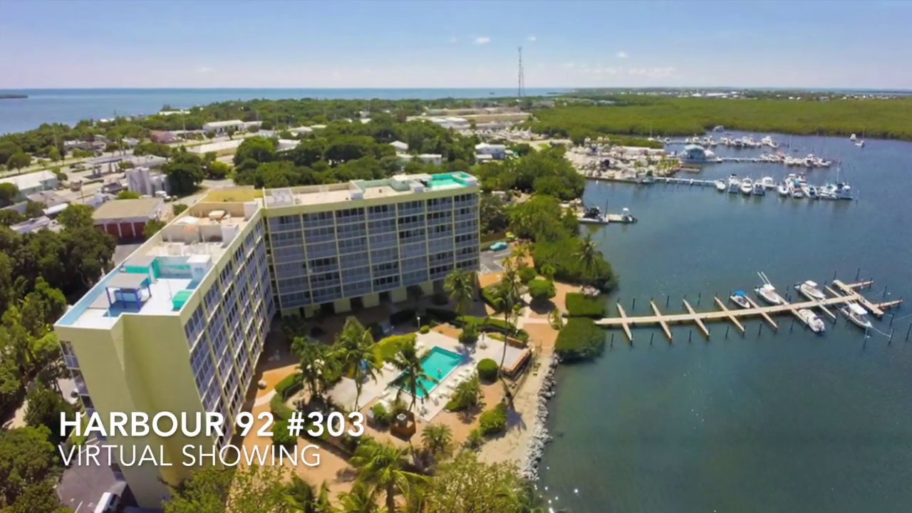 Florida Keys Real Estate Virtual Showing Harbour 92 Condo 303