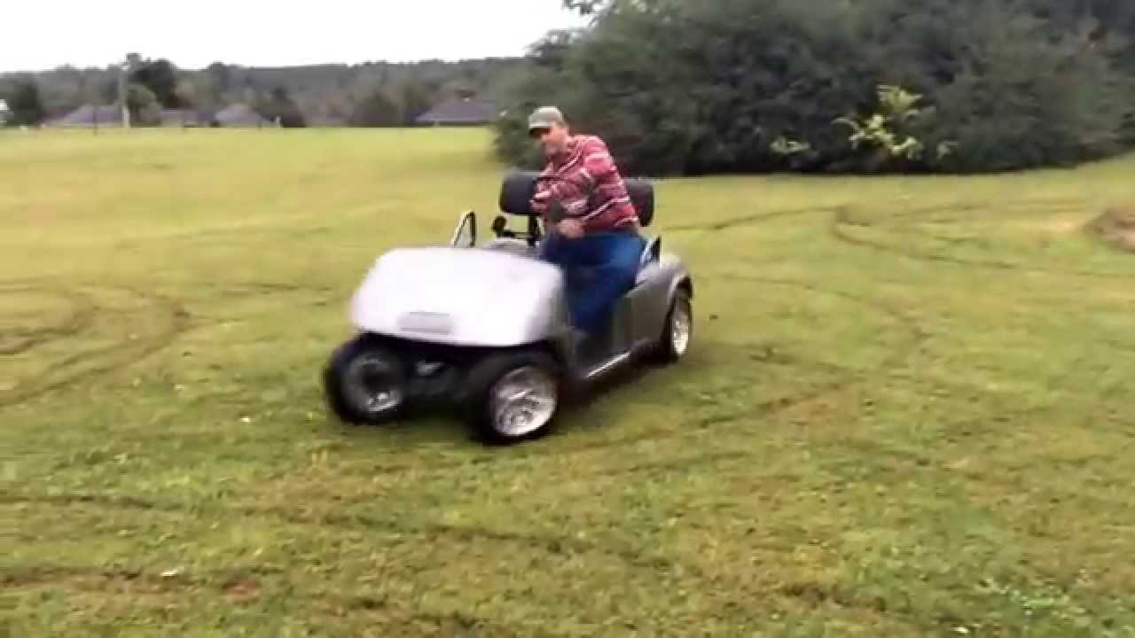 EZGO ELECTRIC GOLF CART DRIFTING SHOW YouTube