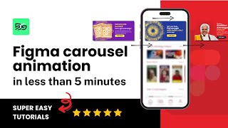 Figma carousel animation in less than 5 minutes | Figma carousel slider Tutorial 2025 | Hindi