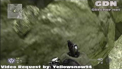 Call of Duty MW2 Glitches - Afghan Inside Rock + Tutorial