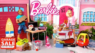 Bebes de Barbie Aventuras de Familia - Tienen un Garage Sale