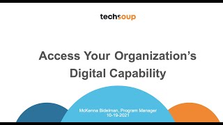 Assess Your Organization's Digital Capability